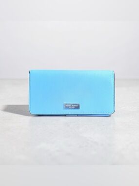 Henri Bendel leather smartphone wallet case